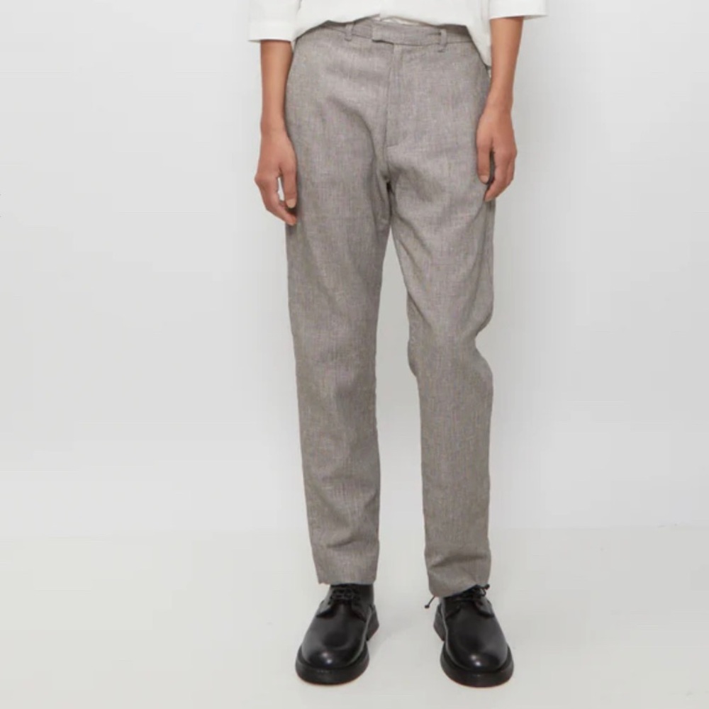 Hope Stockholm Kristy Edit Trouser in Brown Dogtooth.